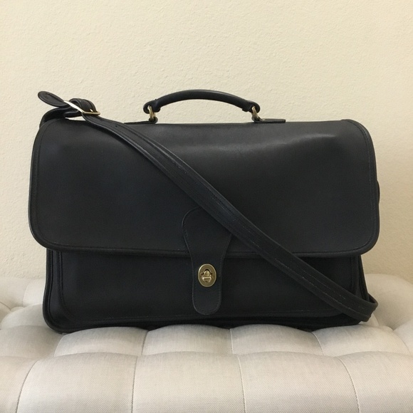 Coach Vintage Briefcase/ Messenger Bag - Picture 1 of 9